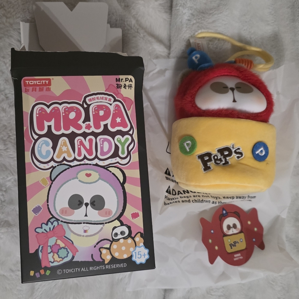 Mr. PA Miniso Candy Plush Toy X Topcity- Sweet Pea